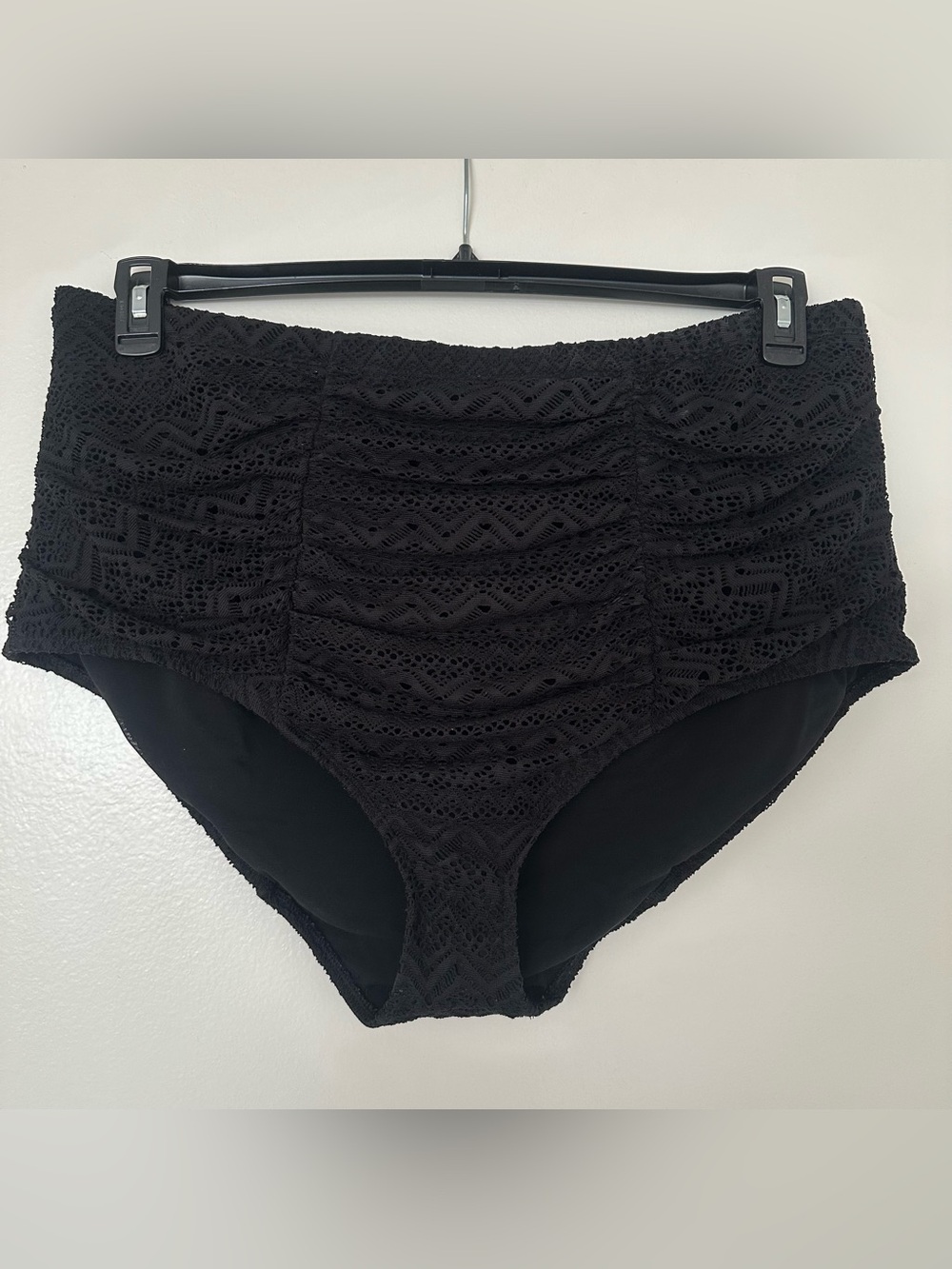 torrid Black High-Waist Lace Bikini Bottoms